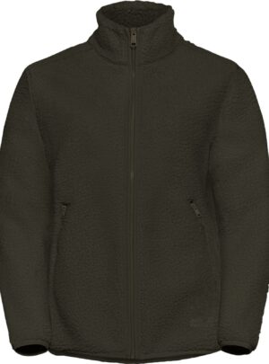 Jack Wolfskin High Curl, fleecejakke, dame, mørkegrøn