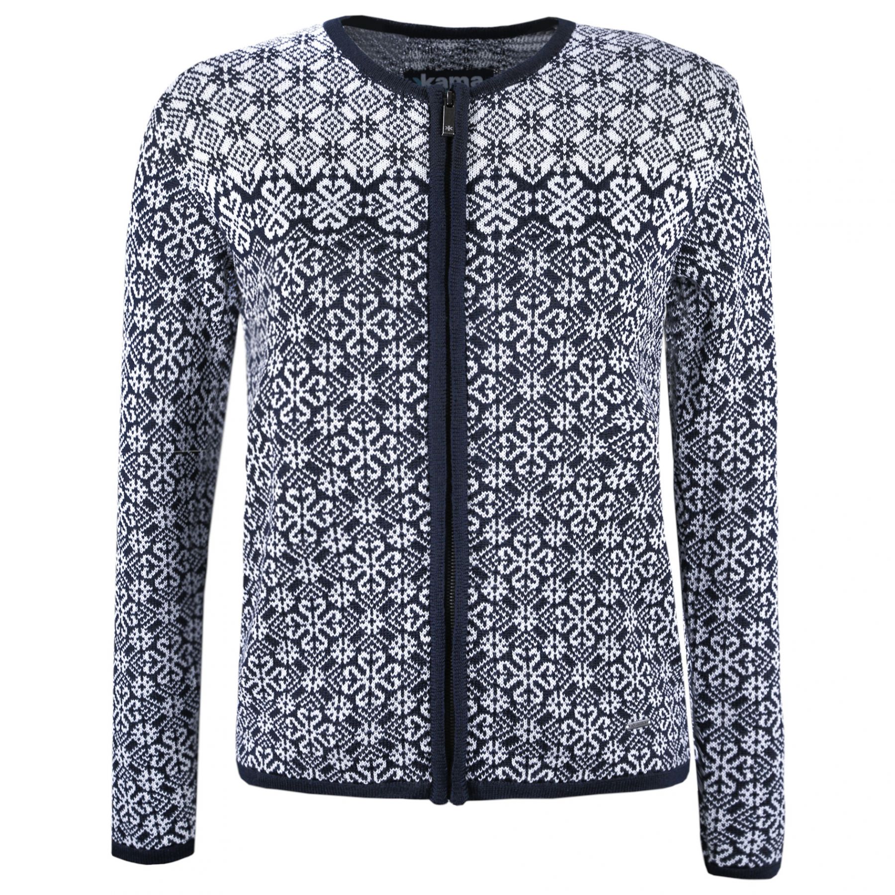 Kama Gerda, merino sweater, dame, navy Kama Gerda, merino sweater, dame, navy