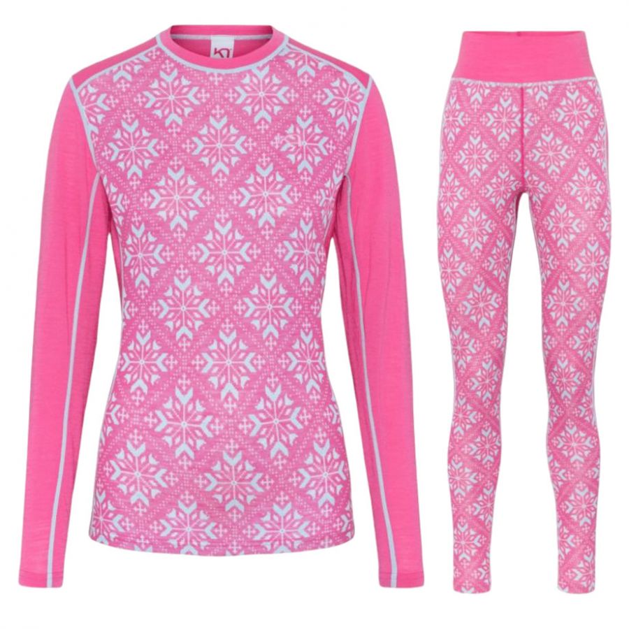 Kari Traa Iselin skiundertøjssæt, dame, pink Kari Traa Iselin skiundertøjssæt, dame, pink