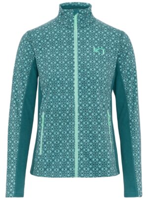 Kari Traa Olga Fleece, fleecejakke, dame, grøn