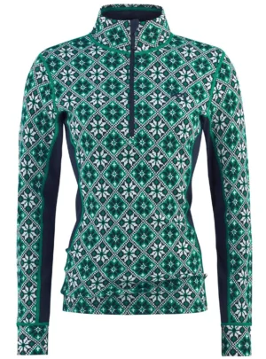 Kari Traa Rose H/Z Skiundertrøje Dame, cress