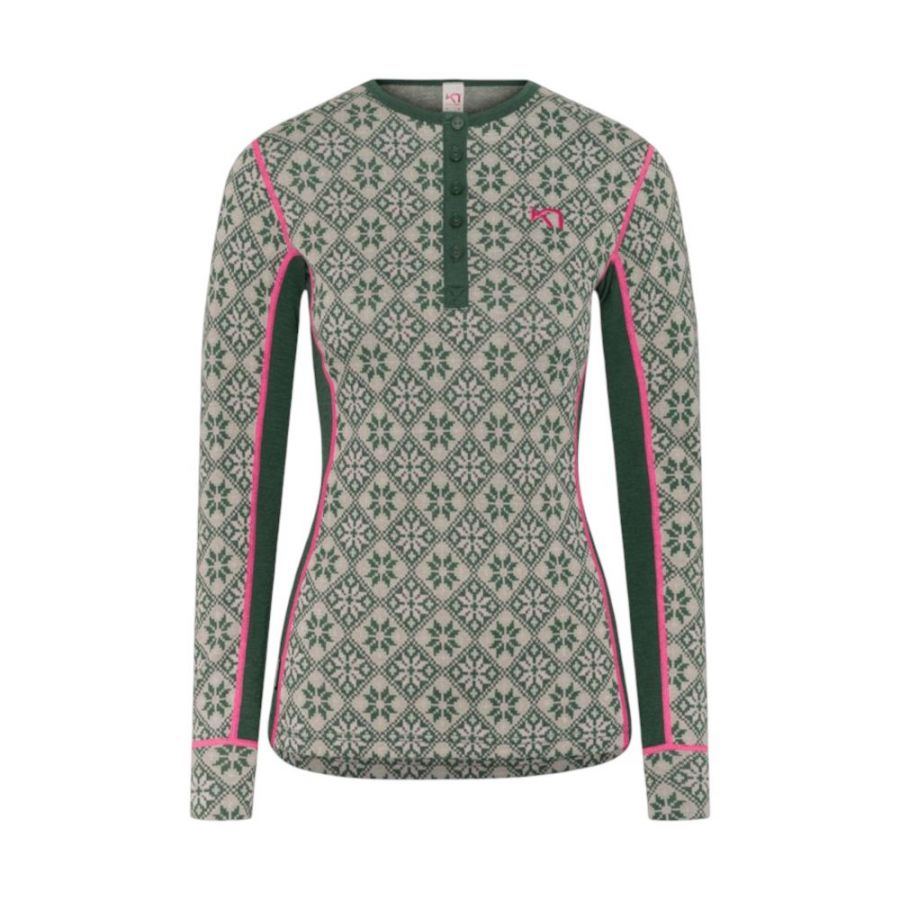 Kari Traa Rose, skiundertrøje, dame, grøn Kari Traa Rose, skiundertrøje, dame, grøn