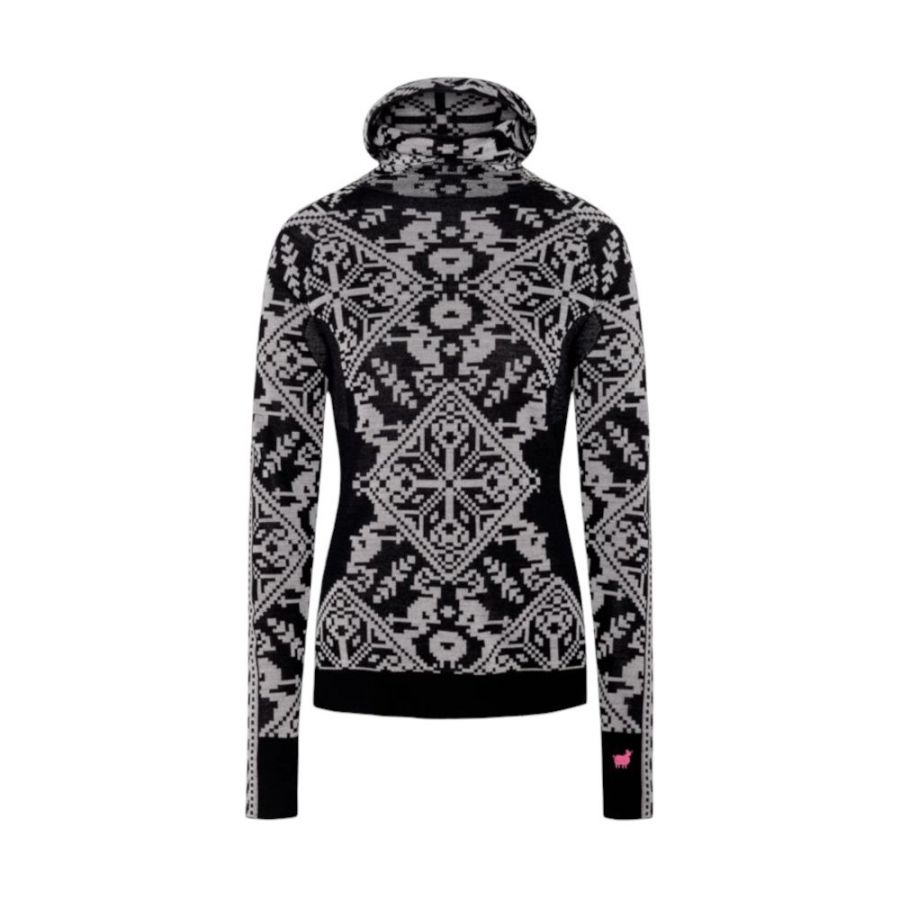 Kari Traa Saga Hood, skiundertrøje, dame, sort Kari Traa Saga Hood, skiundertrøje, dame, sort