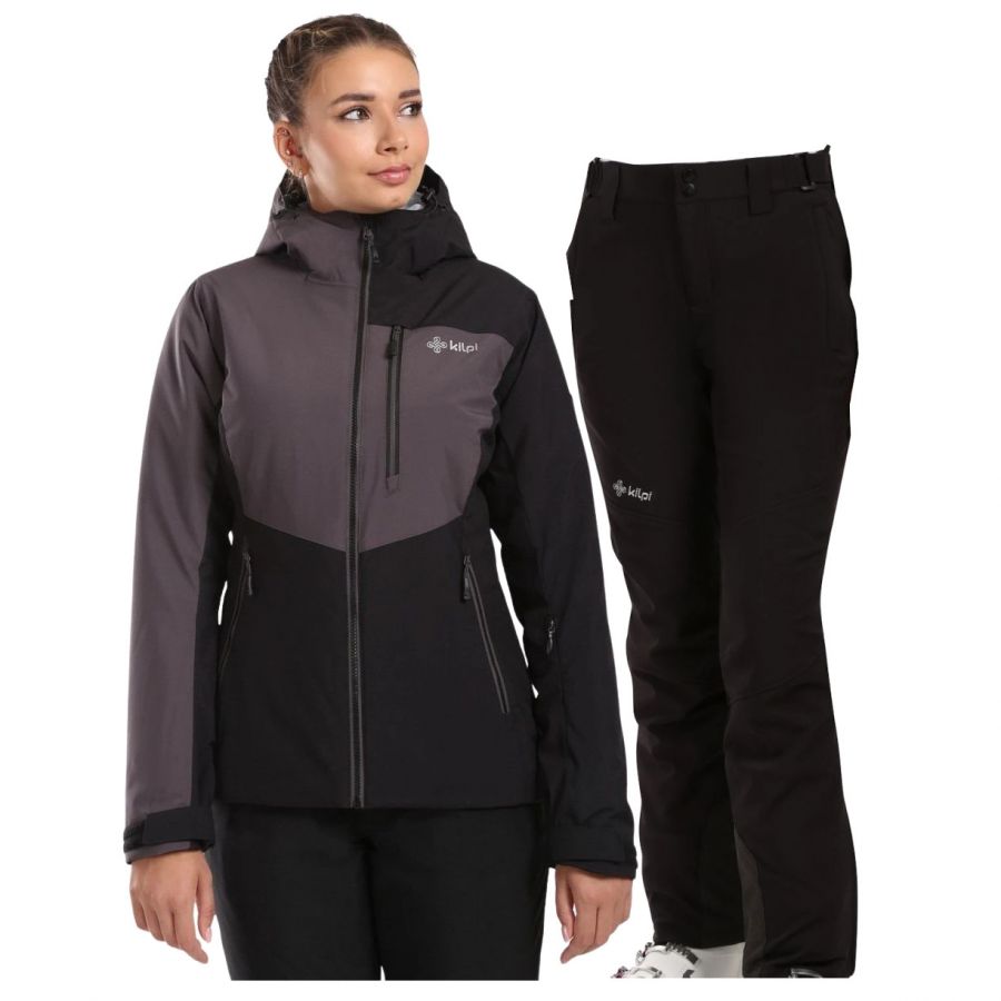 Kilpi Flip/Rhea skisæt, dame, sort Kilpi Flip/Rhea skisæt, dame, sort