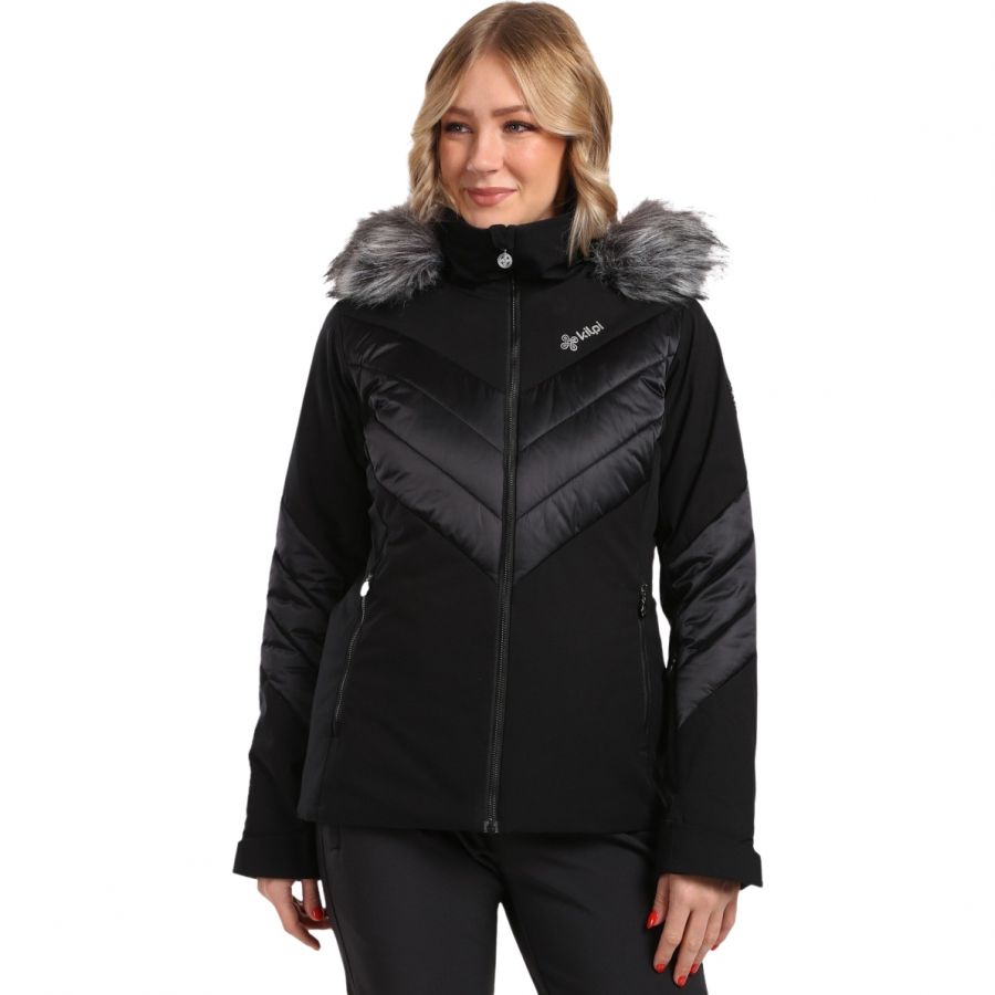 Kilpi Lin, skijakke, plus size, dame, sort Kilpi Lin, skijakke, plus size, dame, sort