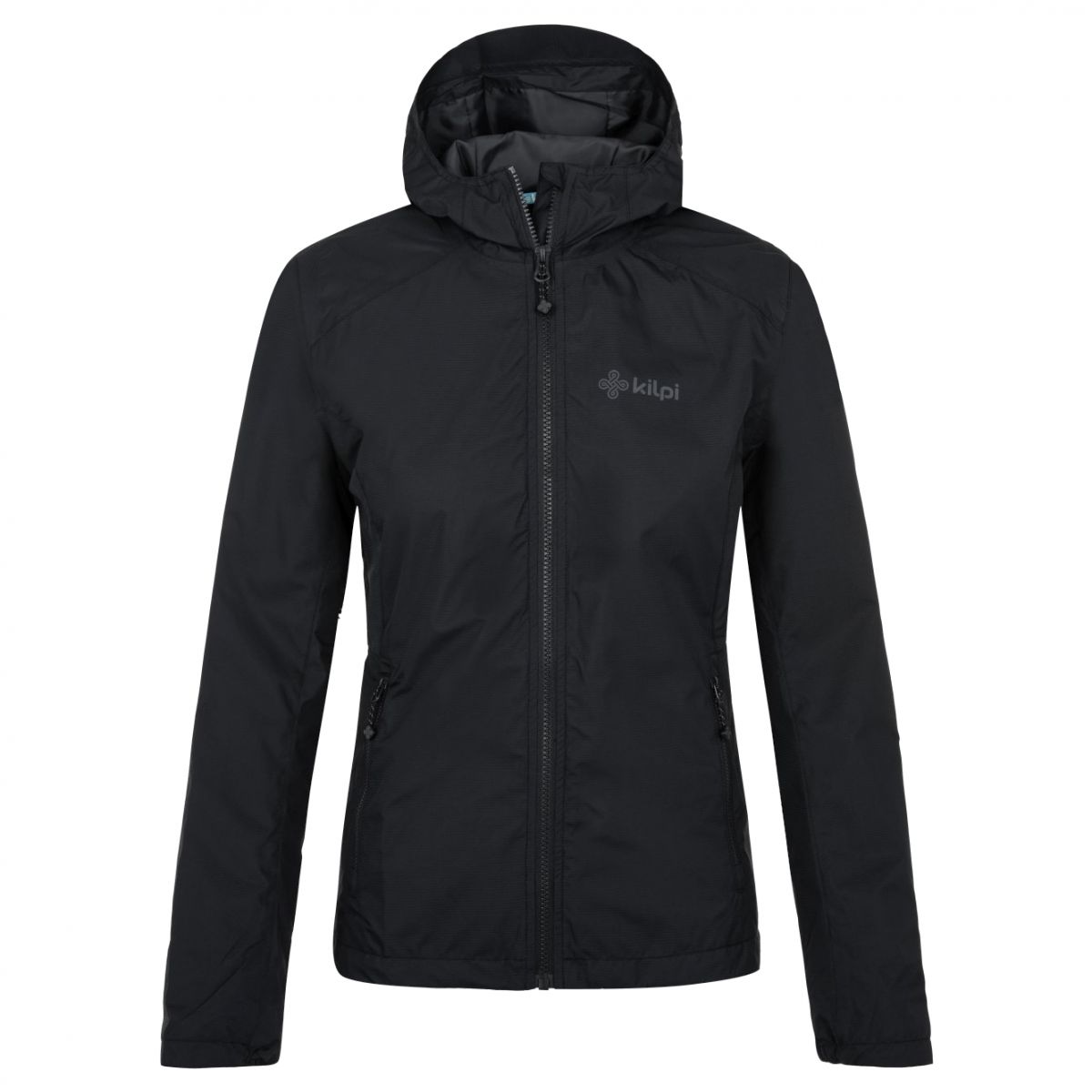 Kilpi Sonna-W, regnjakke, dame, plus size, sort Kilpi Sonna-W, regnjakke, dame, plus size, sort