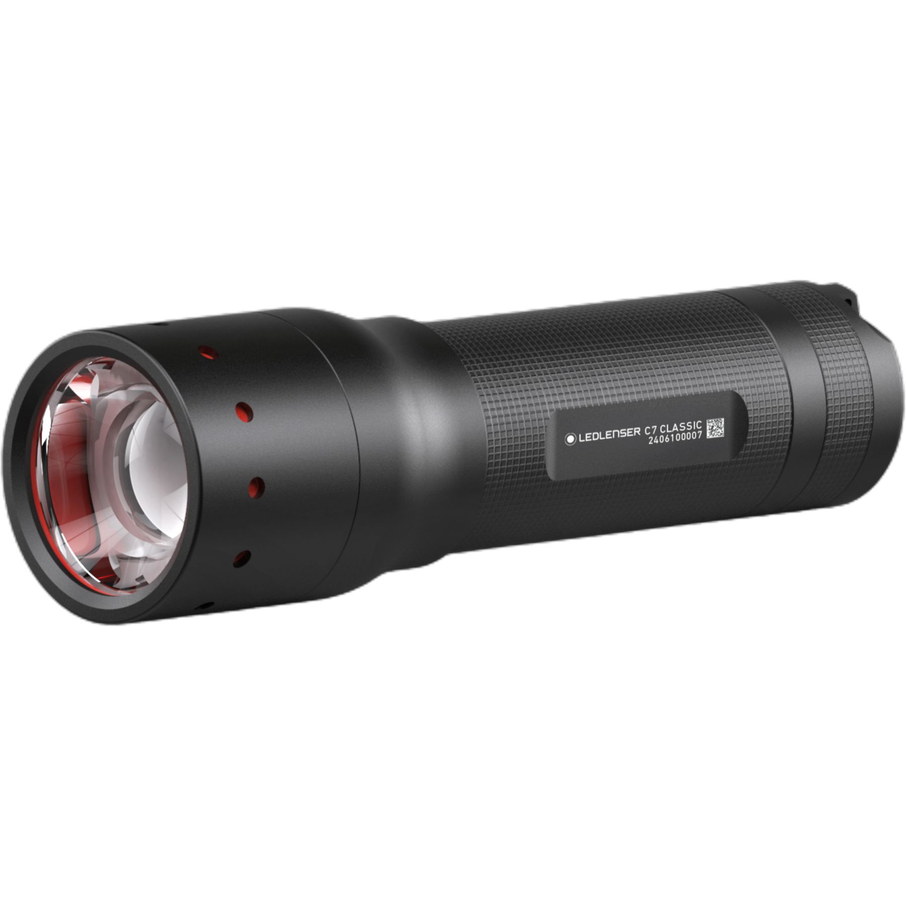 Ledlenser C7 Classic, lommelygte, sort Ledlenser C7 Classic, lommelygte, sort