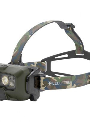 Ledlenser HF8R Core RGB, pandelampe, camo