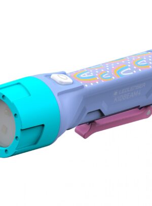 Ledlenser Kidbeam4, lommelygte, junior, blå/lilla