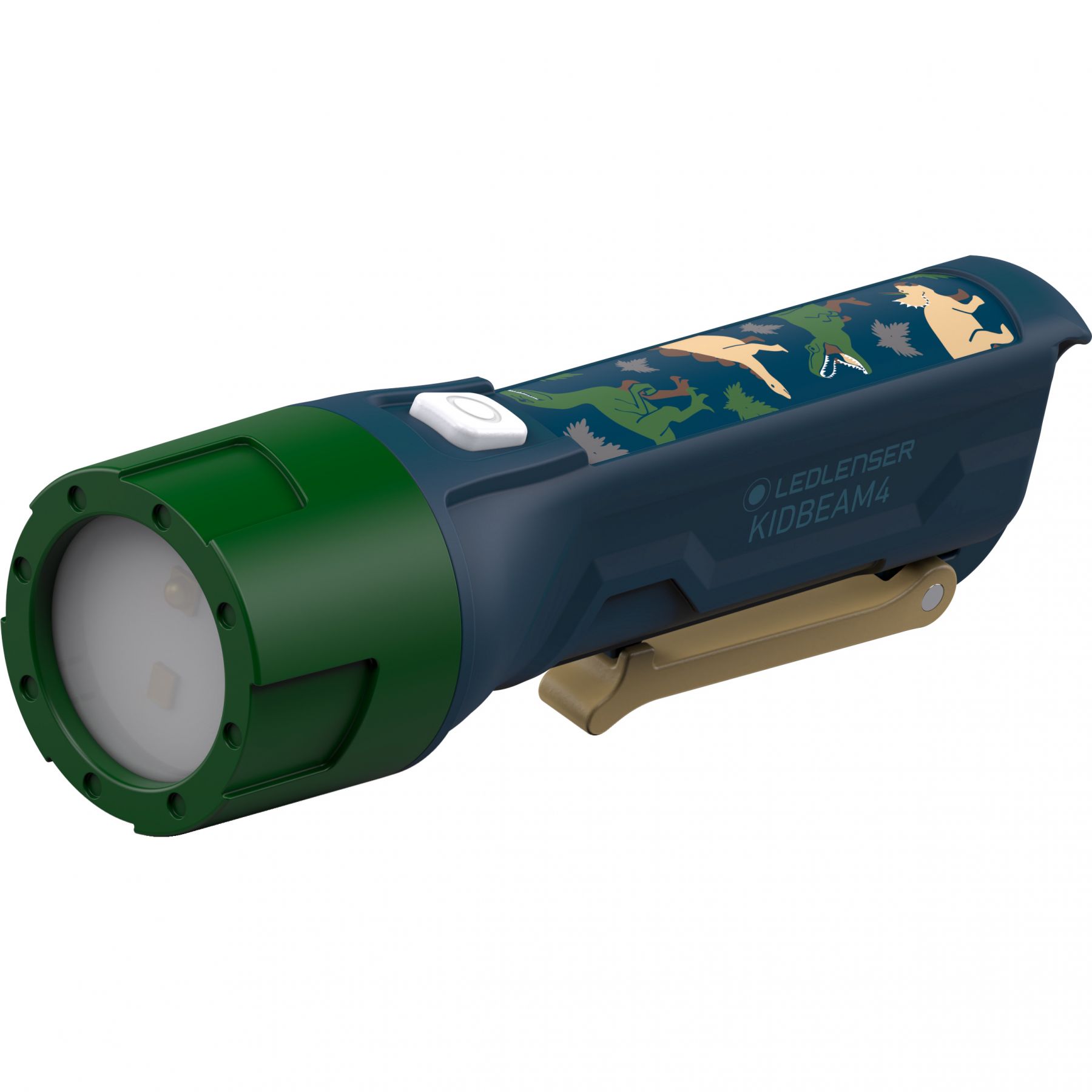 Ledlenser Kidbeam4, lommelygte, junior, grøn/blå Ledlenser Kidbeam4, lommelygte, junior, grøn/blå