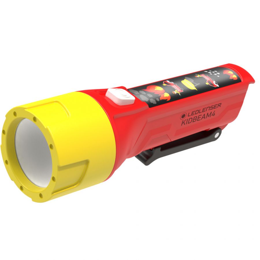 Ledlenser Kidbeam4, lommelygte, junior, rød Ledlenser Kidbeam4, lommelygte, junior, rød