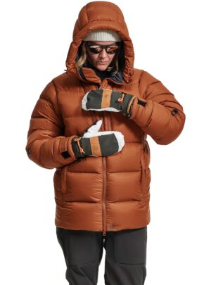 Lundhags Abisku Adventure Down Parka Dame S Brun Dunjakker