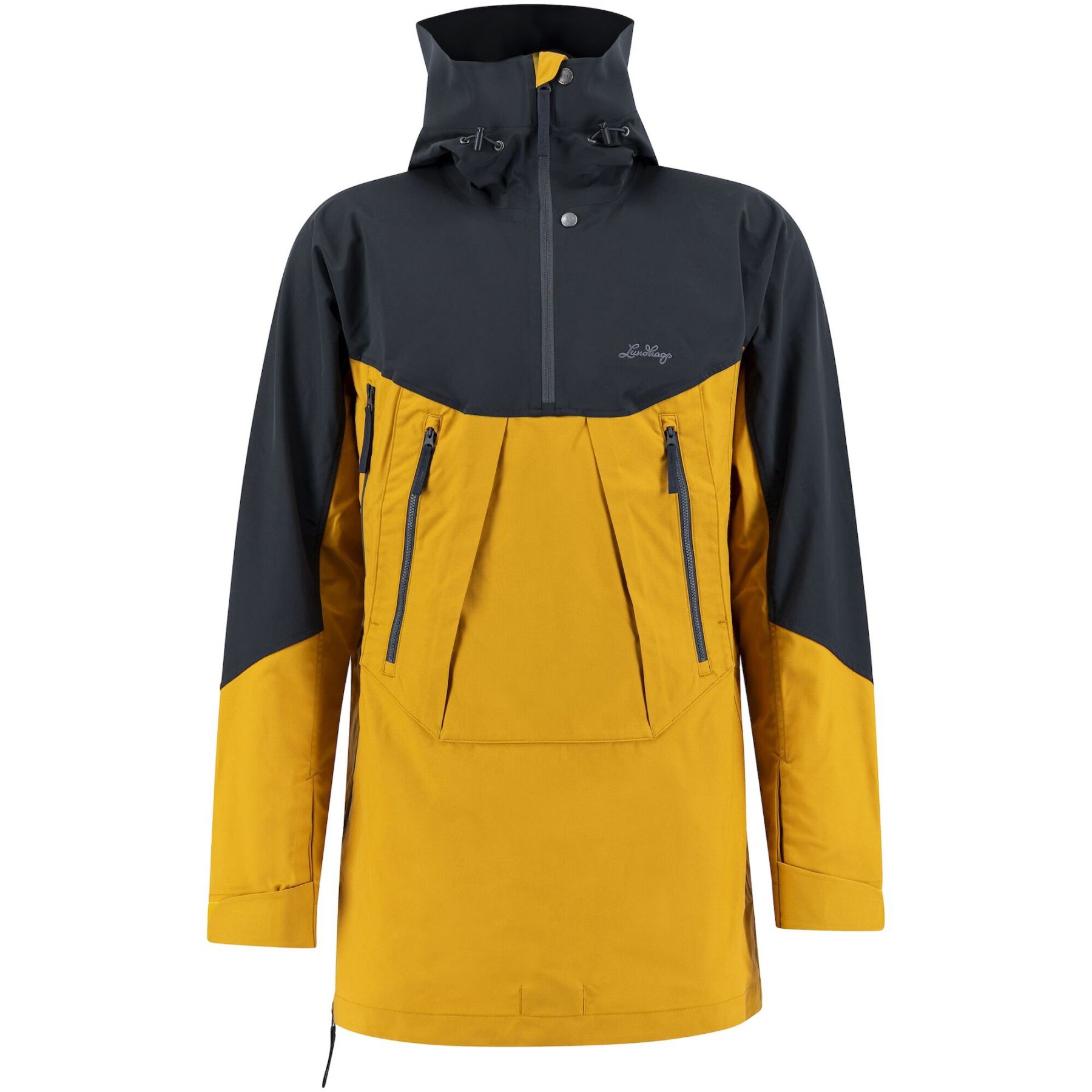 Lundhags Abisku Hybrid Anorak, anorak, herre, gul/grå Lundhags Abisku Hybrid Anorak, anorak, herre, gul/grå