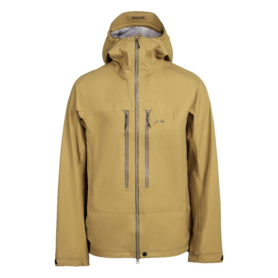 Lundhags Abisku Waterproof Jacket M, skijakke, hay Lundhags Abisku Waterproof Jacket M, skijakke, hay