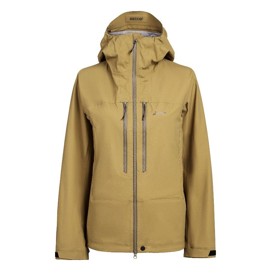Lundhags Abisku Waterproof Jacket W, skijakke, hay Lundhags Abisku Waterproof Jacket W, skijakke, hay