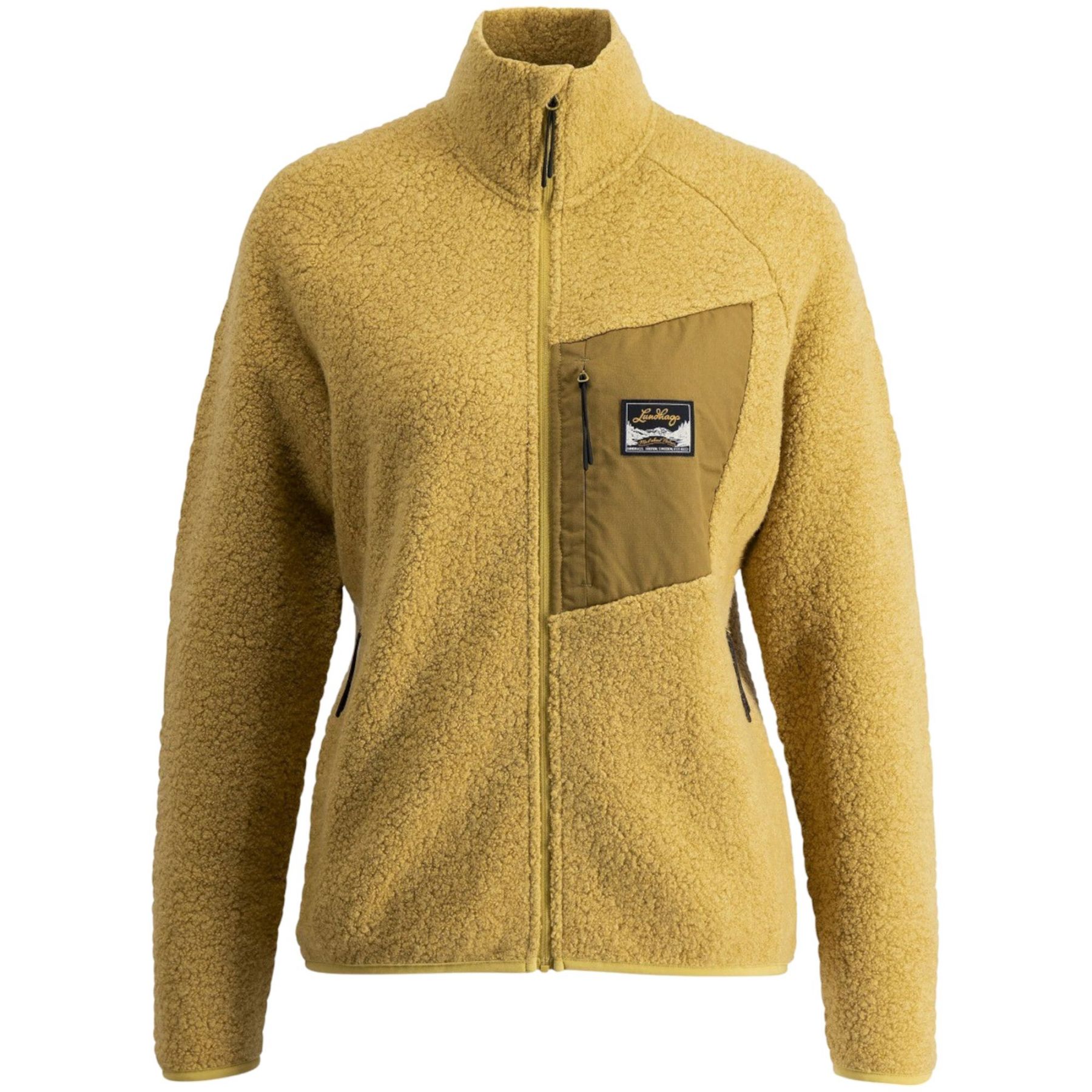 Lundhags Flok Wool Ws Pile, mellemlag, dame, gul Lundhags Flok Wool Ws Pile, mellemlag, dame, gul