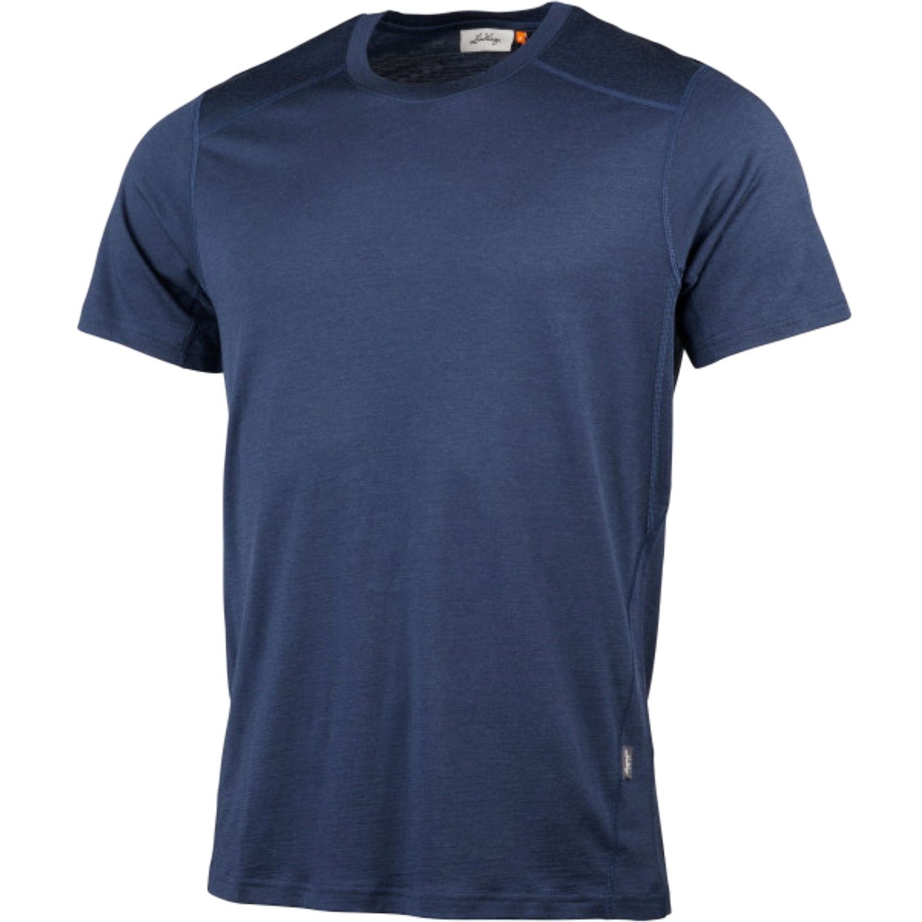 Lundhags Gimmer Merino Lt Ms Tee, mellemlag, herre, blå Lundhags Gimmer Merino Lt Ms Tee, mellemlag, herre, blå