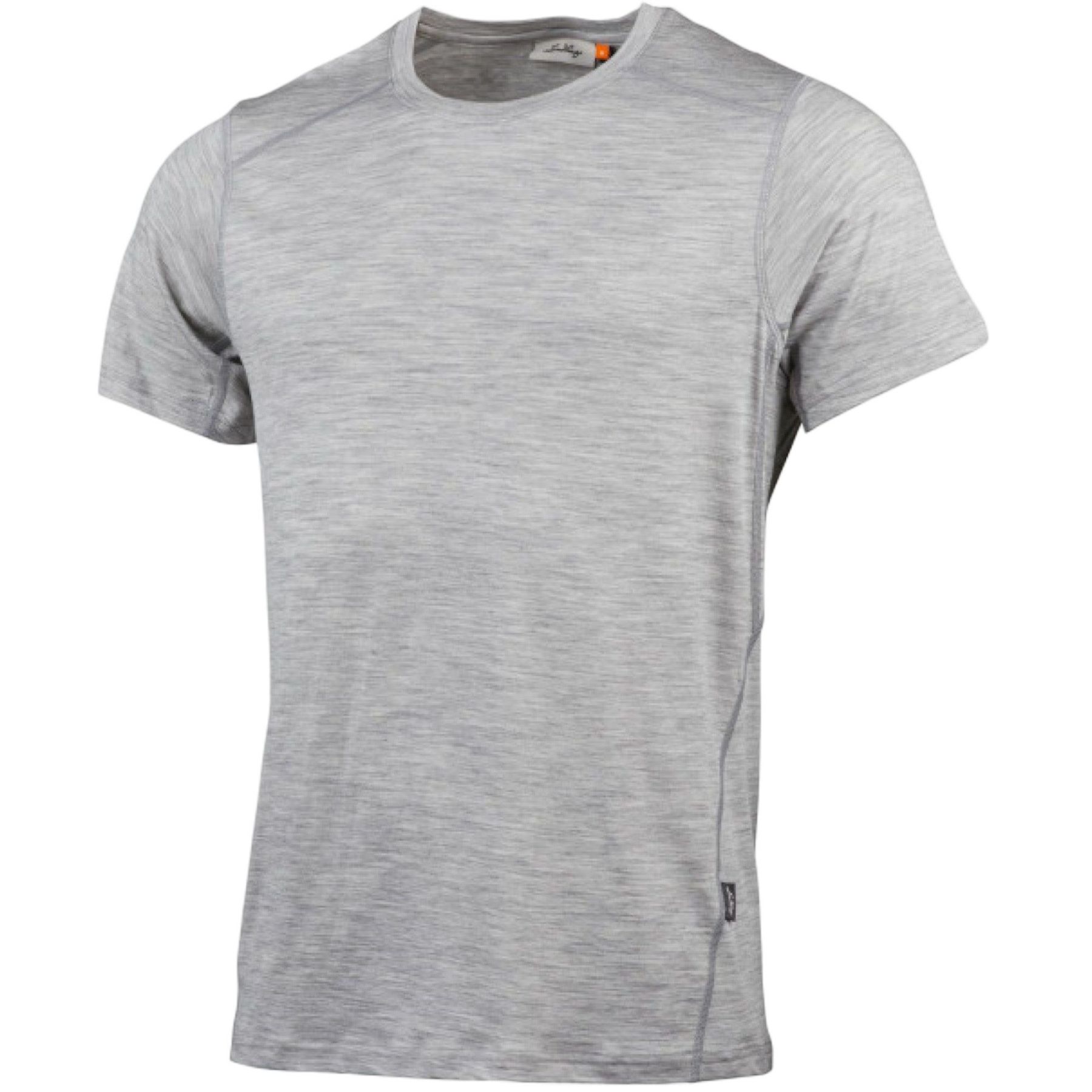 Lundhags Gimmer Merino Lt Ms Tee, mellemlag, herre, grå Lundhags Gimmer Merino Lt Ms Tee, mellemlag, herre, grå