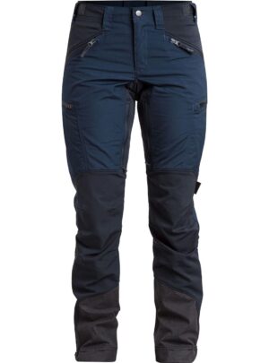 Lundhags Makke Ws Pant Short, vandrebukser, dame, blå