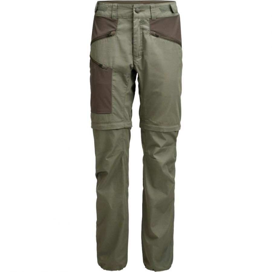 Lundhags Tived Zip-off Pant W, vandrebukser, dame, grøn Lundhags Tived Zip-off Pant W, vandrebukser, dame, grøn