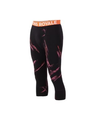 Mons Royale Cascade Merino Base Layer 3/4 Legging, skiunderbukser, herre, airbrush