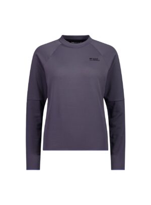 Mons Royale Quad Merino Fleece Pullover, fleecetrøje, dame, lilla