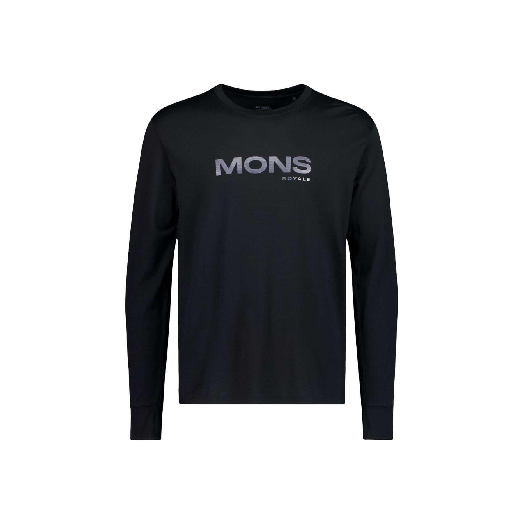 Mons Royale Yotei Merino Classic Long Sleeve, skiundertrøje, herre, sort Mons Royale Yotei Merino Classic Long Sleeve, skiundertrøje, herre, sort