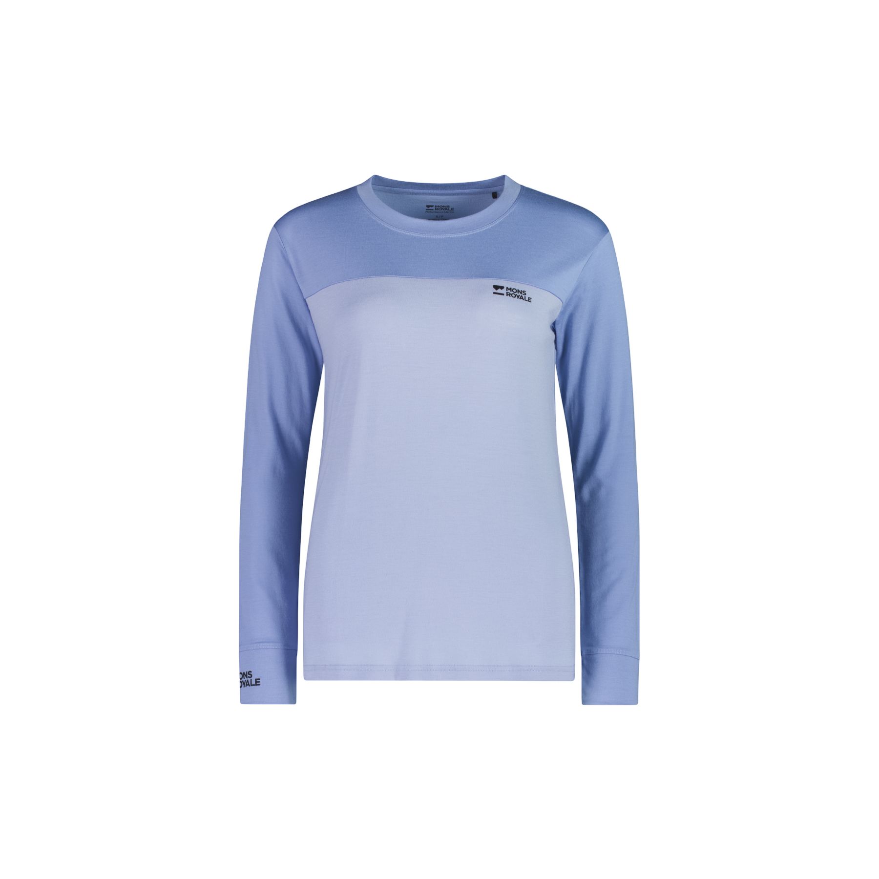 Mons Royale Yotei Merino Long Sleeve, skiundertrøje, dame, blå Mons Royale Yotei Merino Long Sleeve, skiundertrøje, dame, blå