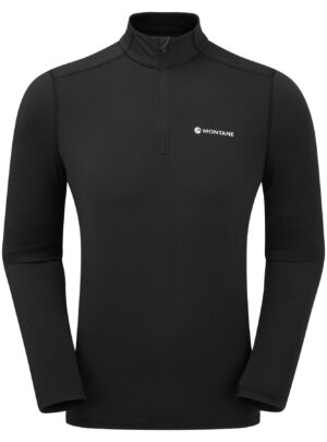 Montane Dart Xt Zip Neck, herre, sort