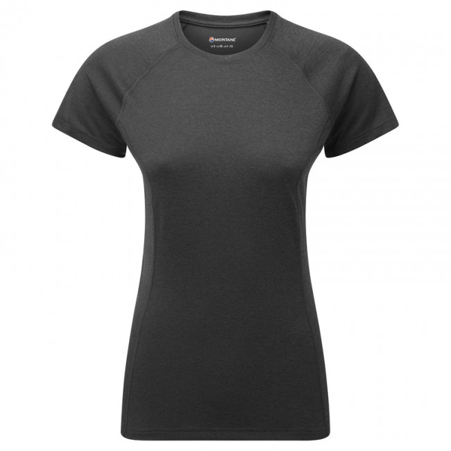 Montane F Dart T-Shirt, dame, sort Montane F Dart T-Shirt, dame, sort