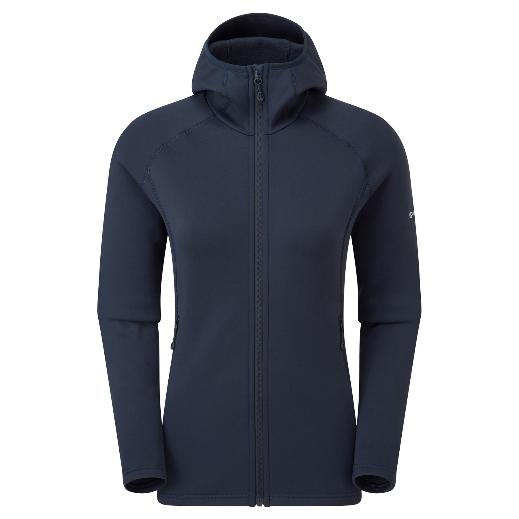 Montane F Fury Hoodie, fleecetrøje, dame, blå Montane F Fury Hoodie, fleecetrøje, dame, blå