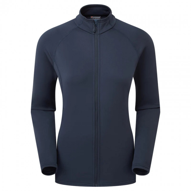 Montane F Fury Lite Jacket, fleecetrøje, dame, blå Montane F Fury Lite Jacket, fleecetrøje, dame, blå