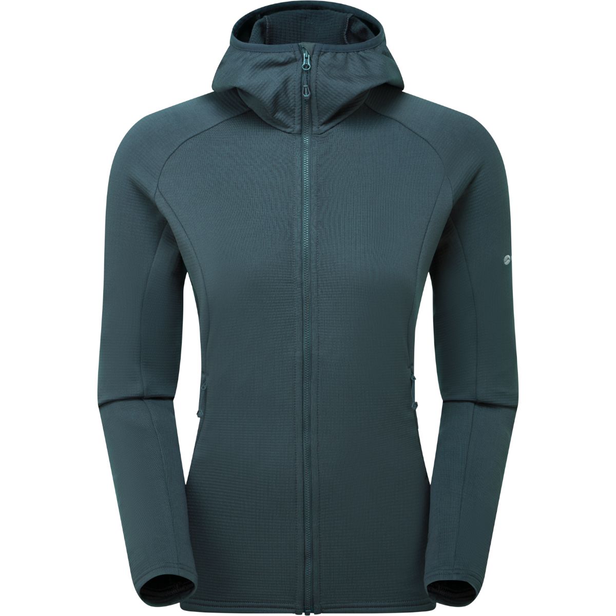 Montane F Protium Hoodie, fleecetrøje, dame, mørkegrøn Montane F Protium Hoodie, fleecetrøje, dame, mørkegrøn