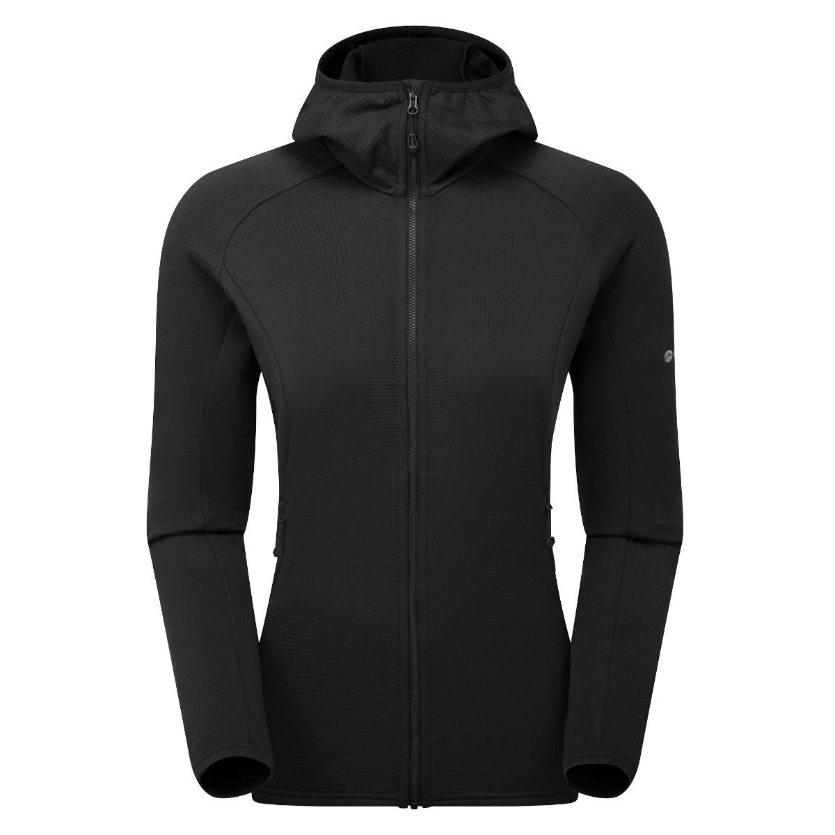 Montane F Protium Hoodie, fleecetrøje, dame, sort Montane F Protium Hoodie, fleecetrøje, dame, sort