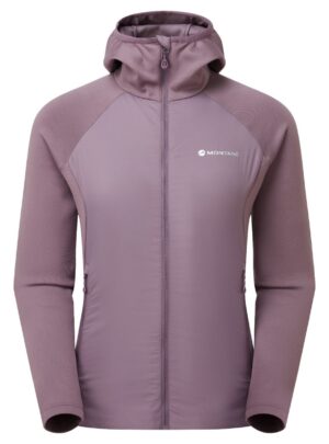 Montane F Sirocco Lite Hoodie, mellemlag, dame, lilla