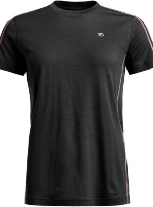 Ortovox 185 Rock'n'Wool Short Sleeve, dame, sort