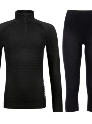 Ortovox 230 Competition 1/2 zip / 3/4 pant, sæt, dame, sort