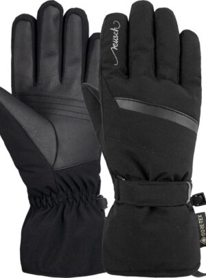Reusch Sandy, skihandsker, dame, sort/sølv