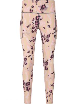 SLOPE Nyland AOP Tights, dame, feather gray