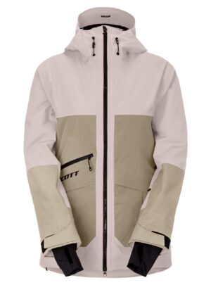 Scott Ultimate Dryo Utility, skijakke, dame, pink/beige