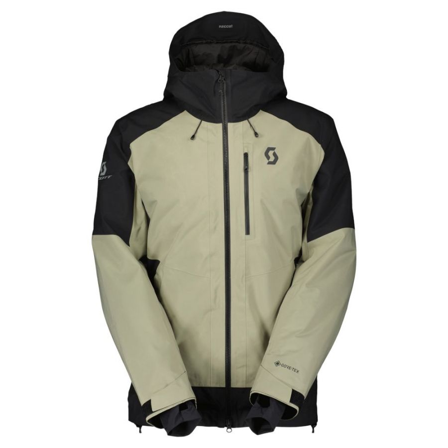 Scott Ultimate GTX, skijakke, herre, beige/black Scott Ultimate GTX, skijakke, herre, beige/black
