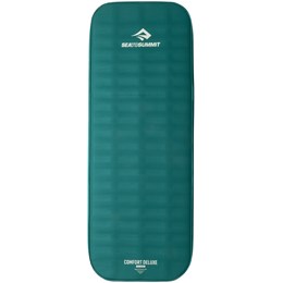 Sea to Summit Comfort Deluxe SI Mat Regular Rectangular Wide Selvoppustende Liggeunderlag Grøn/Blå/Hvid/Sort Selvoppustende underlag