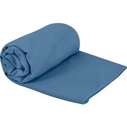 Sea to Summit DryLite Towel L - 60 x 120 cm Blå Hurtigtørrende håndklæder
