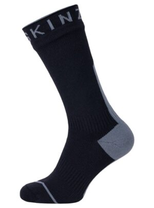 Sealskinz Briston, strømper, sort/grå