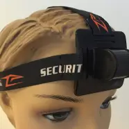 Securitying universal headstrap til MTB lygter