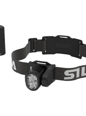 Silva Free 3000 S, pandelampe, sort