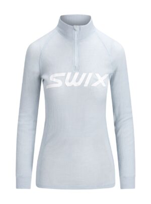 Swix RaceX Merino Half Zip, dame, blå