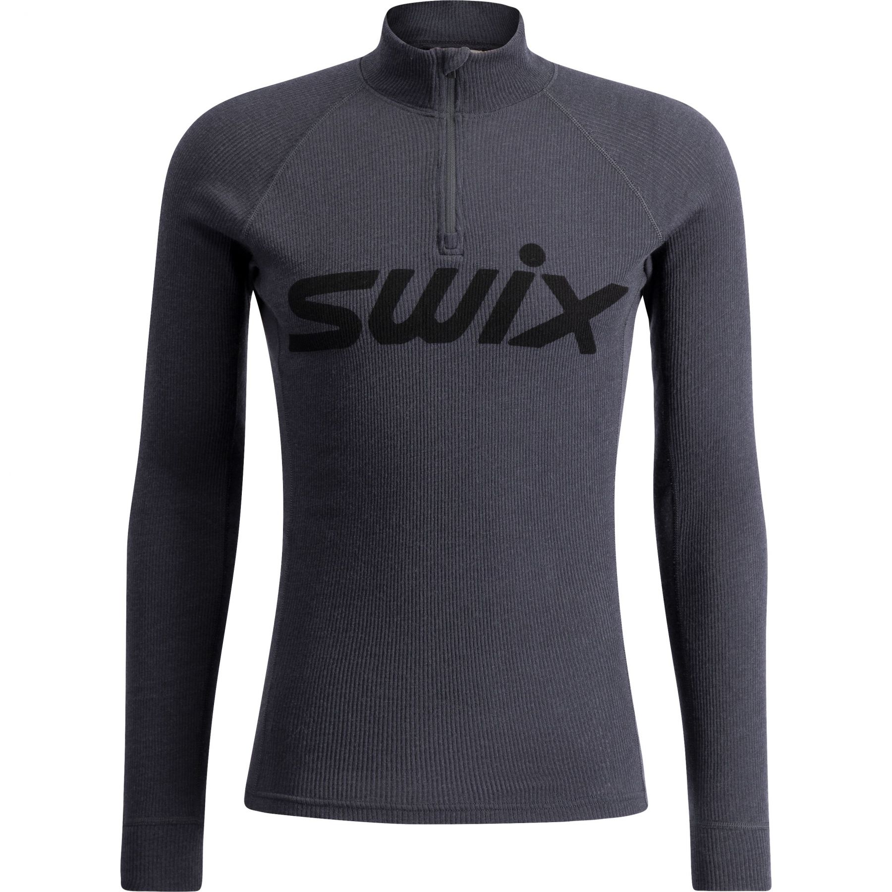 Swix RaceX Merino Half Zip, herre, mørkegrå Swix RaceX Merino Half Zip, herre, mørkegrå