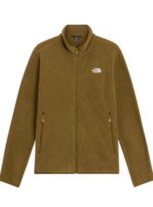 The North Face Mens Glacier Fleece Jacket, Caraway Seed