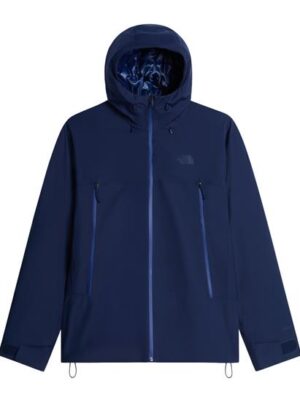 The North Face Mens MTN Range Down Hooded Jacket, Summit Navy